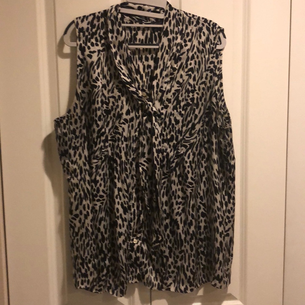 Anne Klein tank top blouse